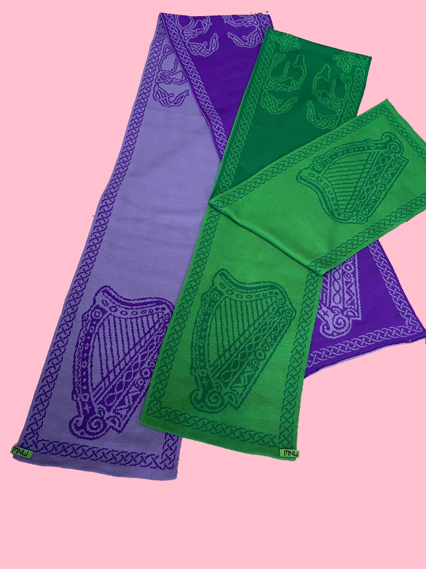 Harp Scarf Green