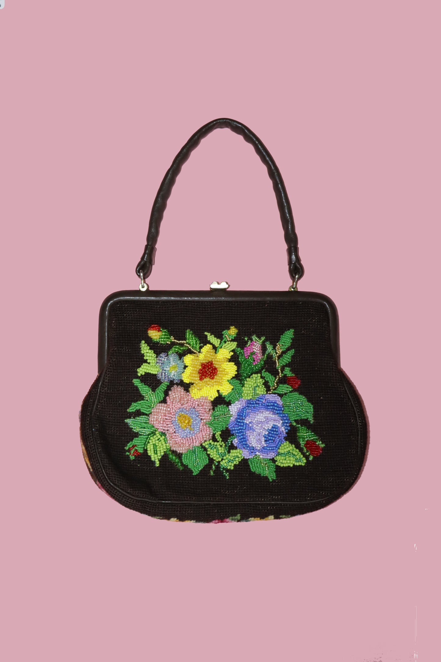 Embriodered Flower Bag