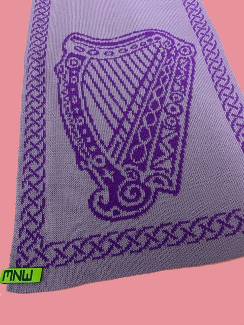 Harp Scarf purple