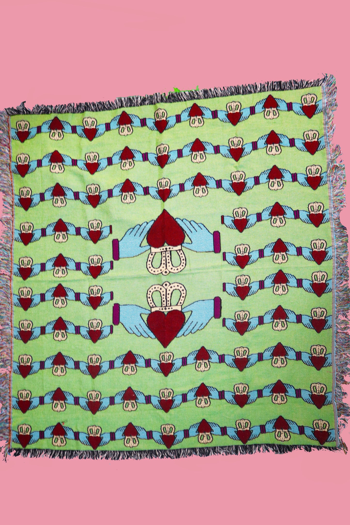 The Claddagh Throw