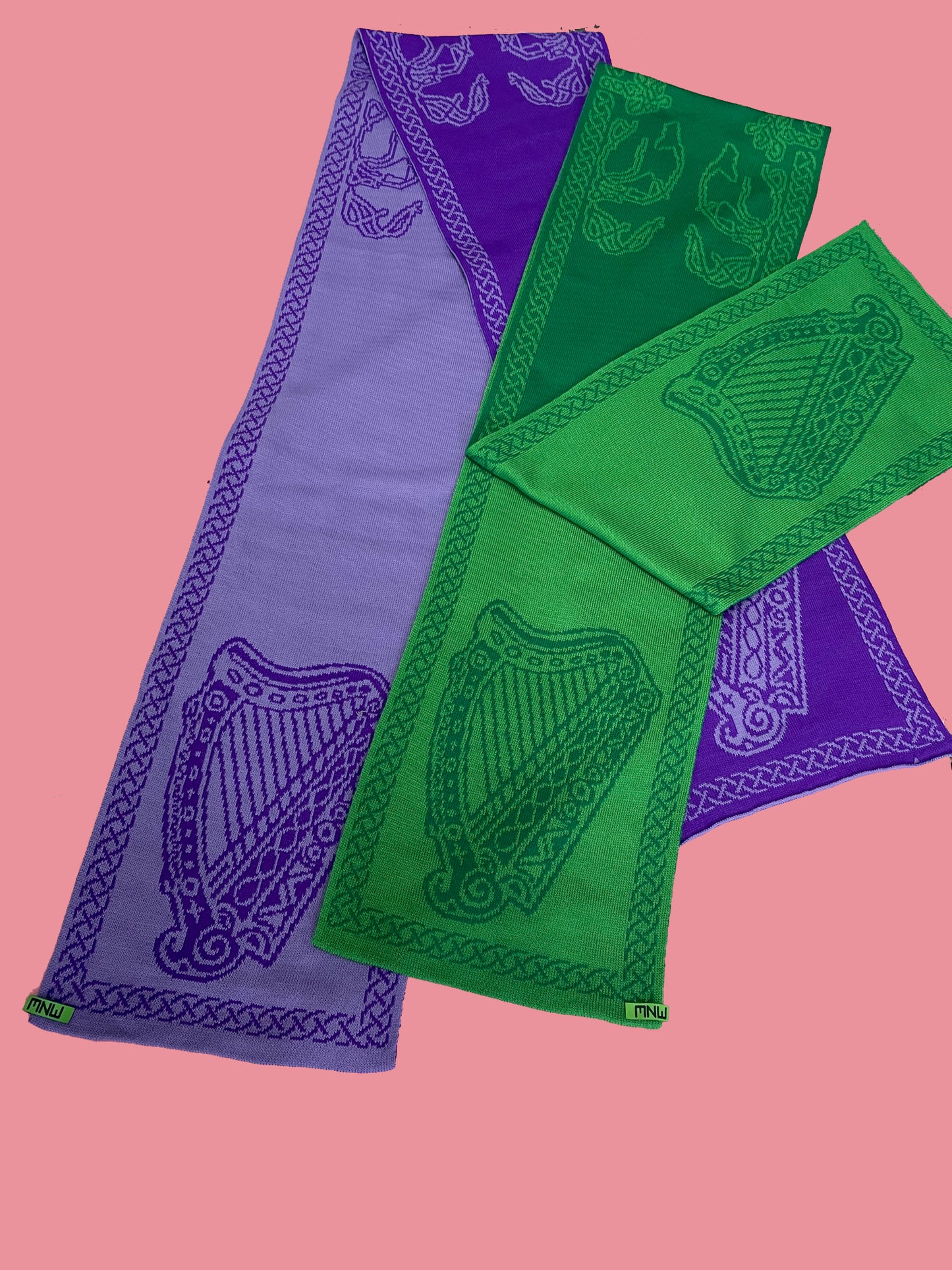 Harp Scarf Green