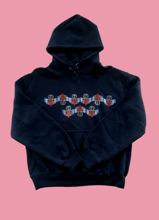 Diamonte Hoodie - Claddagh