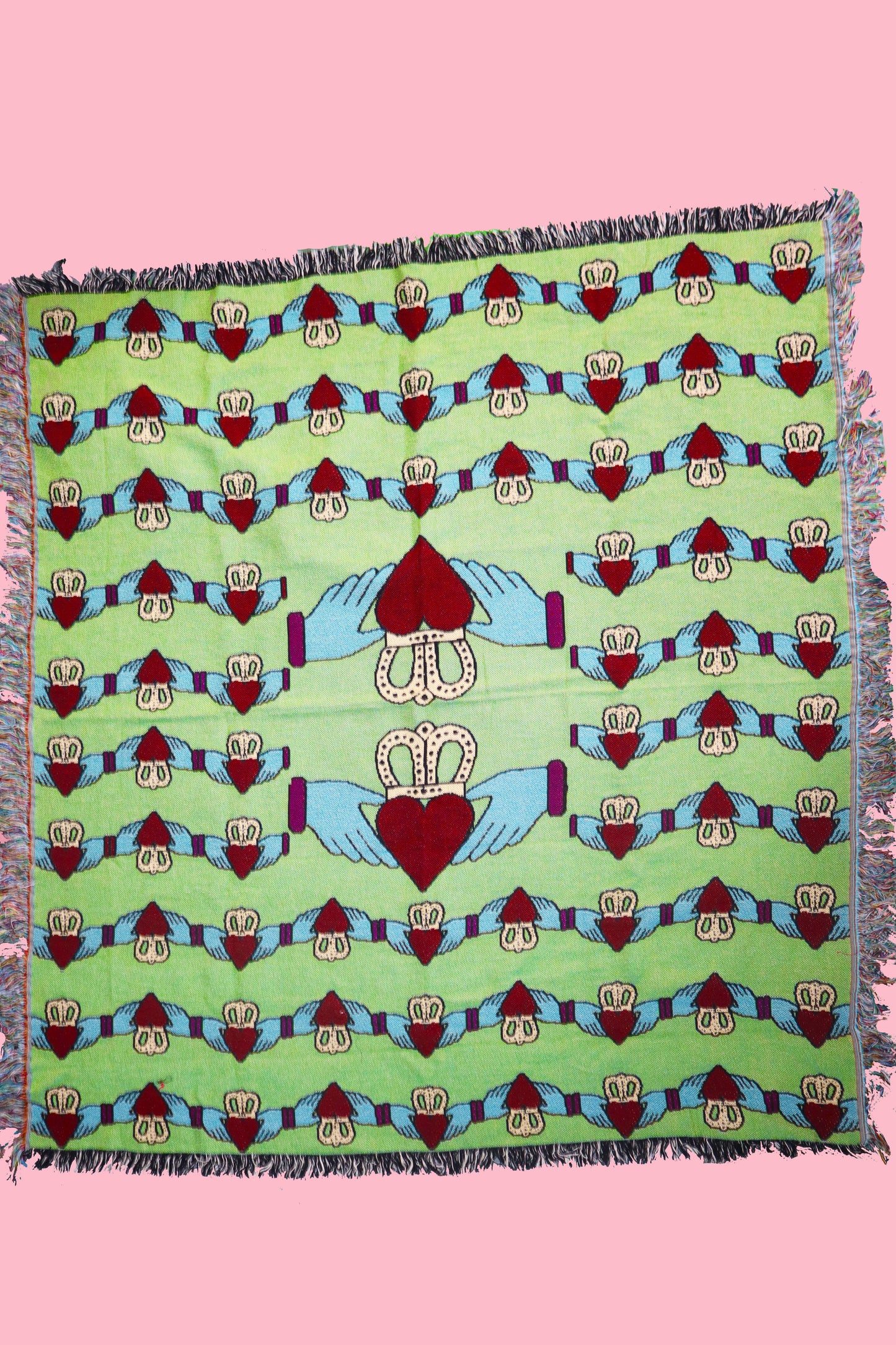 The Claddagh Throw