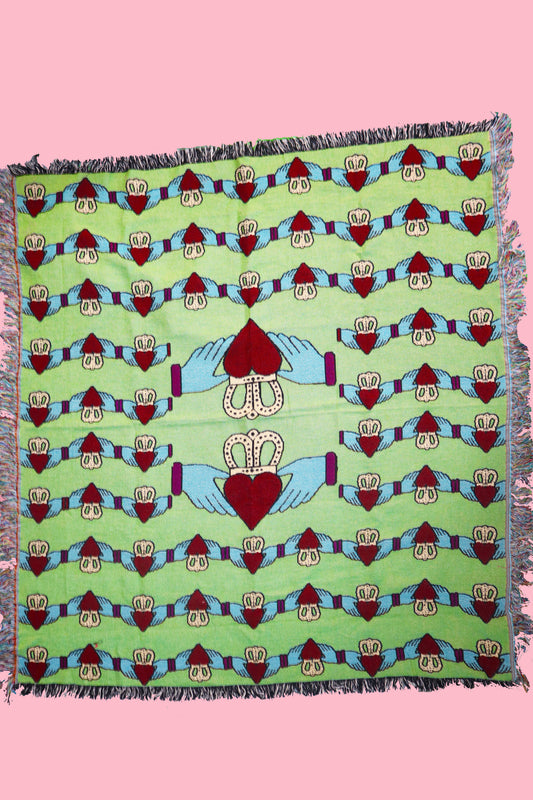 The Claddagh Throw