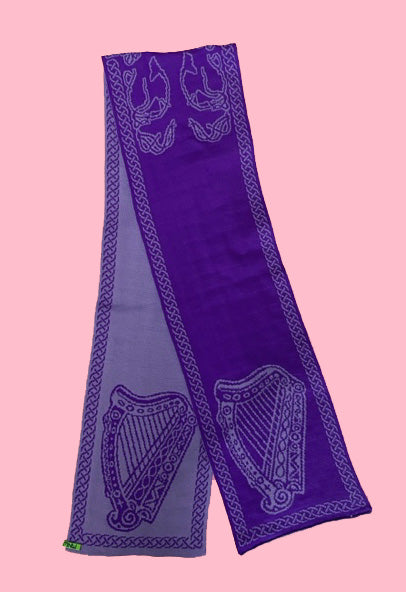 Harp Scarf purple