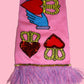 Embroidered Claddagh p/p