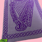 Harp Scarf purple