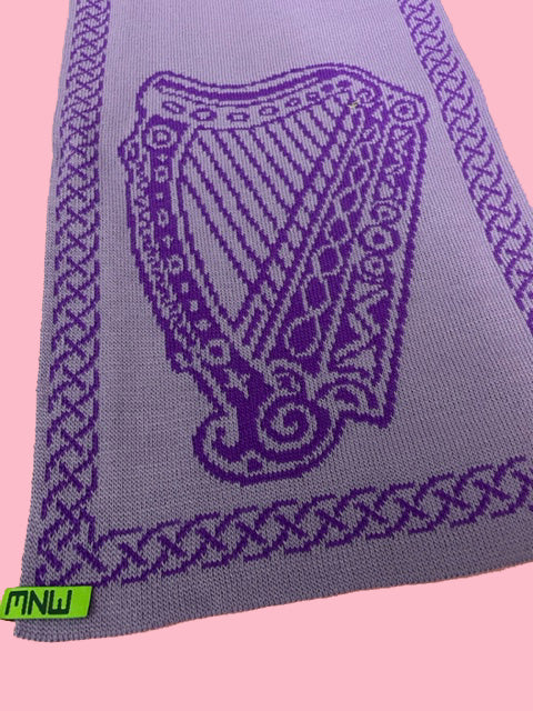 Harp Scarf purple
