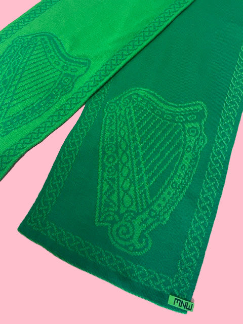 Harp Scarf Green