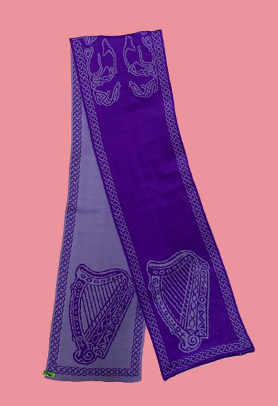 Harp Scarf purple